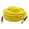 Interstate Pneumatics 1/4in 100 ft Yellow Hybrid Polymer Hose With 1/4in Brass Industrial 6-Ball Coupler & Steel Plug HH14-100H44BS - alternate 1